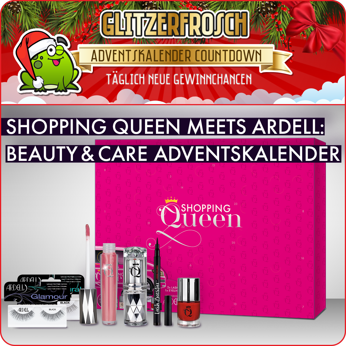 Shopping gewinnen Adventskalender Queen I